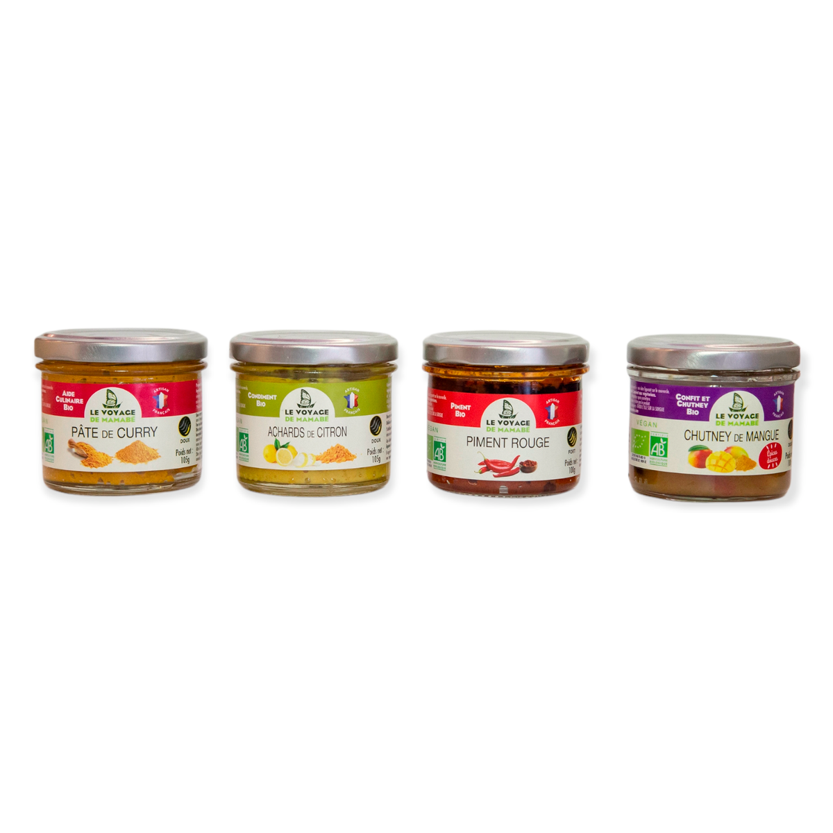 CHUTNEY DE MANGUE-CONDIMENT SUCRÉ SALÉ BIO 105 G