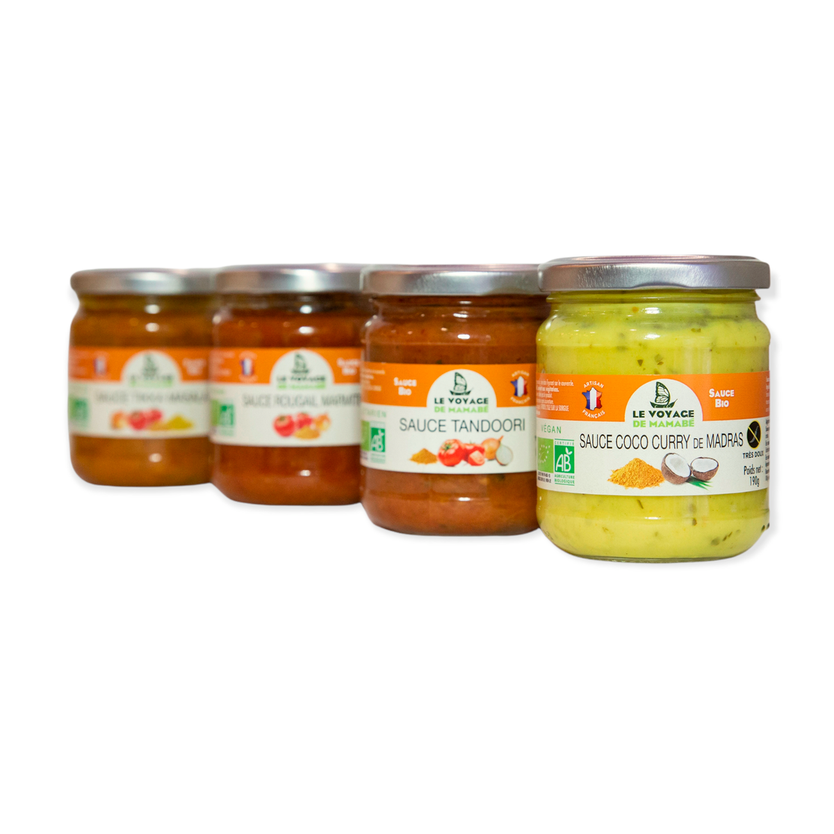 SAUCE ROUGAIL BIO 200 G