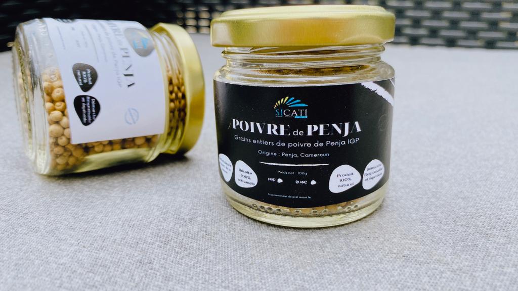 POIVRE DE PENJA DU CAMEROUN NOIR OU BLANC-POIVRE D'EXCEPTION 50G